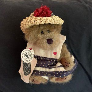 Boyds Bears Collectibles Caroline Mayflower Plush 6" Teddy Bear w/Tags